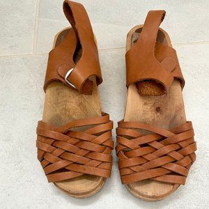 Mia Wooden Sandal Clogs 37